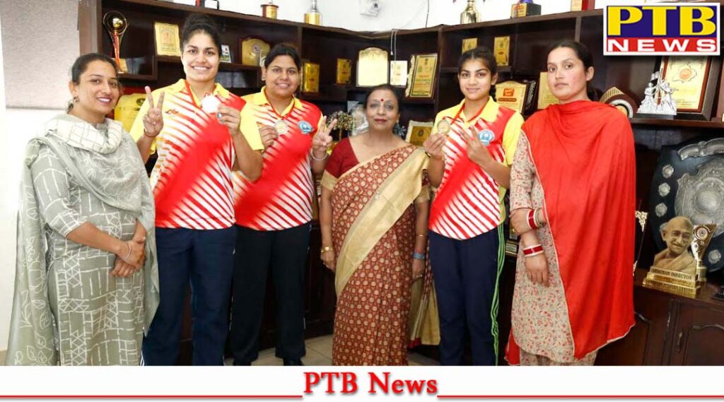 Pencak Silat Players of HMV Got Positions Collage Jalandhar