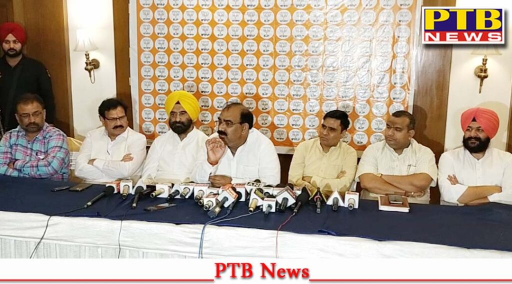 Gangsters criminals mafia are challenging the Punjab government every day the government is watching the show Ashwani Sharma