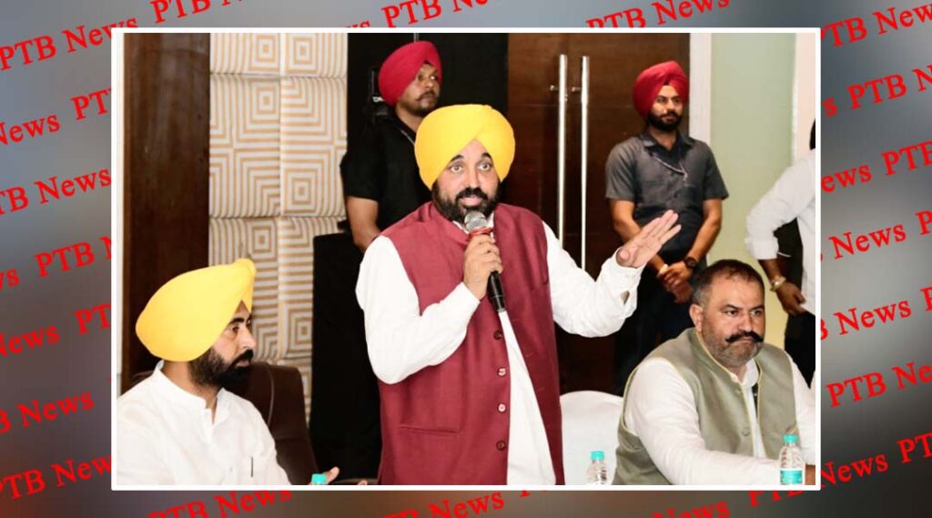 presence of CM Bhagwant Mann 95 sarpanch and panchayat members of Halka Shahkot joined AAP Party Big News