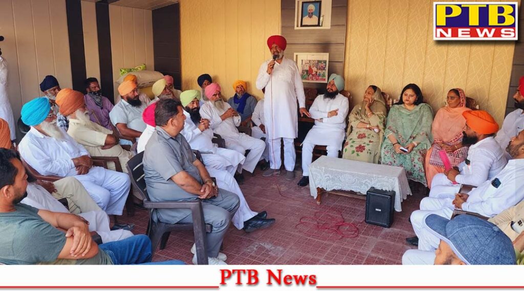 Election campaigning at Shahkot by Karamjit Kaur Chowdhury and MLA Hardev Singh Ladi Sherowalia praised the works of Chaudhry Santokh Singh Loksbha Byelection Jalandhar Punjab