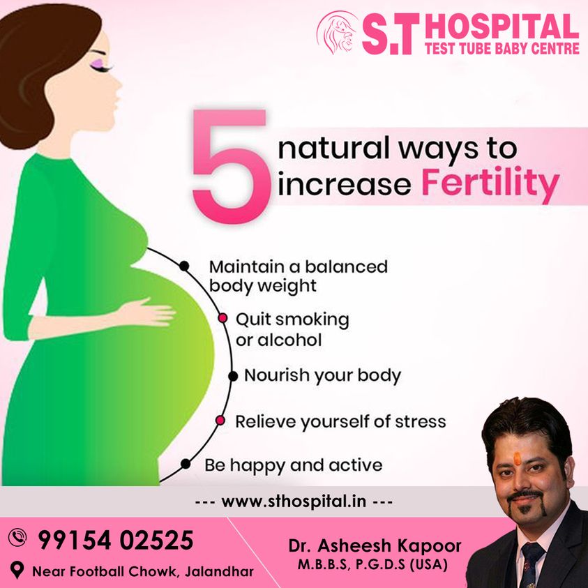 IVF ICSI or IUI techniques are giving childless couples happiness Dr Ashish Kapoor ST Hospital & Infertility Centre in Jalandhar Punjab