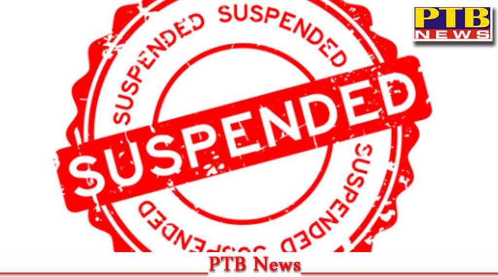 punjab transport department action rto hoshiarpur jalandhar pradeep dhillon suspend Big News Breaking News Jalandhar