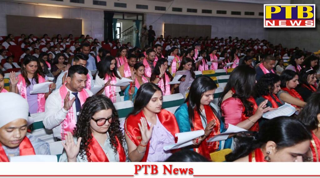 Third convocation held at DAV Institute of Physiotherapy and Rehabilitation Jalandhar Punjab