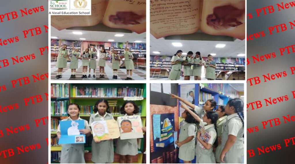 Ivy World School celebrated World Book Day