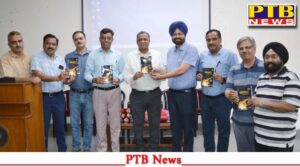 Principal Jagrup Singh's Hindi book Sondhara released Jalandhar