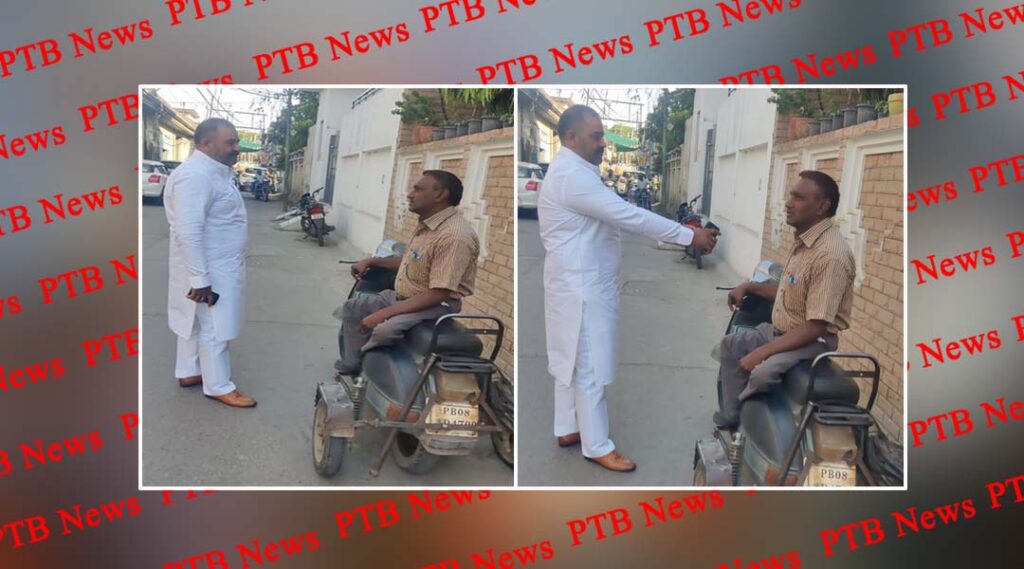 Jalandhar's newly appointed MP Sushil Rinku appeared in a different style at 730 am became a topic of discussion among the people Punjab
