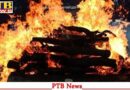 woman cremated her husband at home people were stunned to see the pyre burning house Big Crime News PTB News