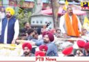 CM Mann did road show in favor of AAP Party candidate Sushil Rinku in various areas of Halka Adampur Punjab Loksbha Byelection