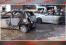 punjab muktasar 10 cars parked repair sri muktsar sahib caught fire 8 vehicles burnt ashes
