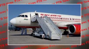 newark mumbai air india flight man suffer panic attack try to strangle her wife Big Breaking News