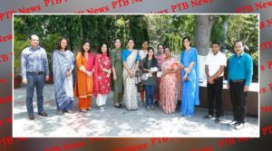 HMV Organized Best Wishes Card Ceremony