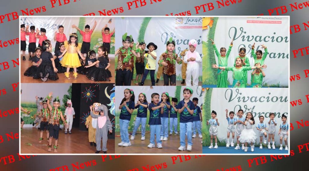 Children of INNOKIDS conveyed the message of 'Save my Mother Nature' in Vivacious Vibrance