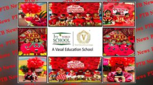 Ivy World School celebrated “RED DAY” in the Kindergarten wing