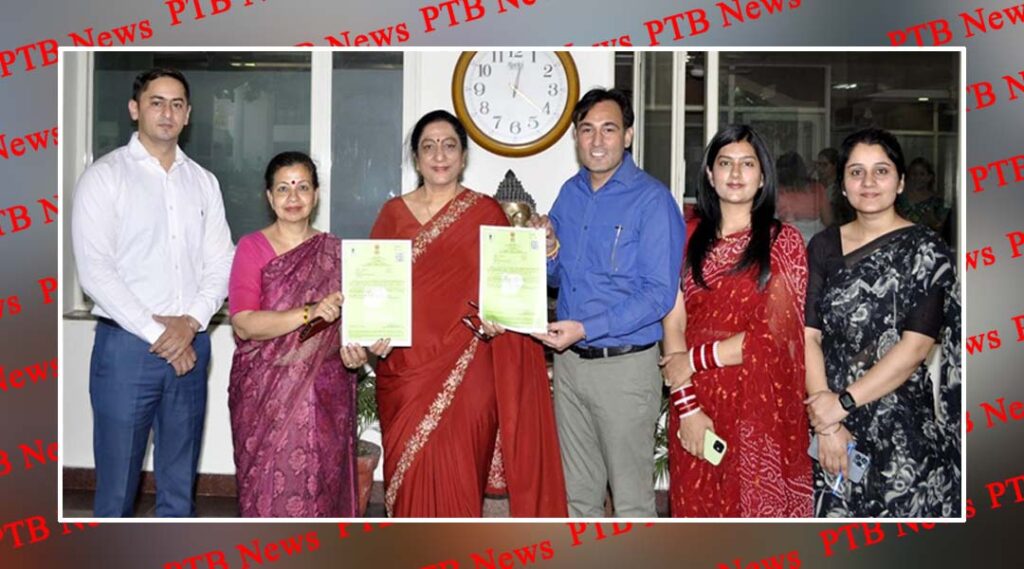 KMV receives two Patent certificates from the Government of India in the field of food production and healthy eating