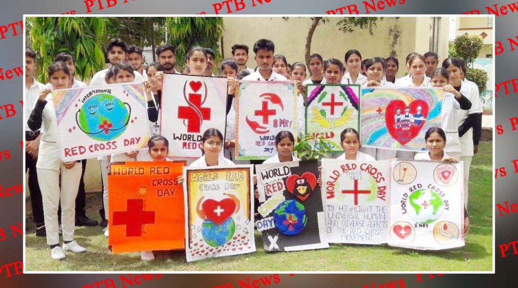 World RedCross Day by GNM Students of St Soldier