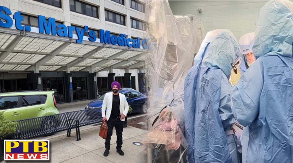 Doctor Harpreet Singh returned home from America