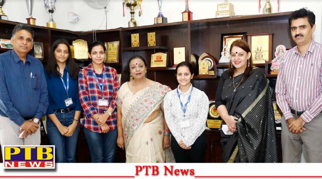 B Sc Biotech Sem 5 students of HMV shine in University Jalandhar