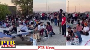punjab jalandhar punjabi students protest canada canada border service agency office against deportation fraud agent brijesh mishra