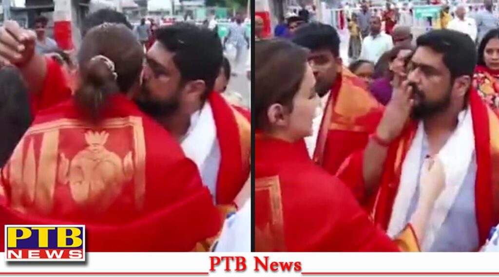 bollywood kriti sanon om raut kiss controversy chilkur balaji mandir pujari adipurush director PTB Big Breaking News