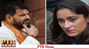 delhi police reached brij bhushans house regarding sangeeta phogat wrestler told whole thing PTB Big Breaking News