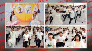 Innocent Hearts Group celebrates International Yoga Day with the theme Yoga for Vasudhaiva Kutumbakam