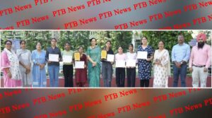 KMVites secure top positions in painting competition at IIT Ropar