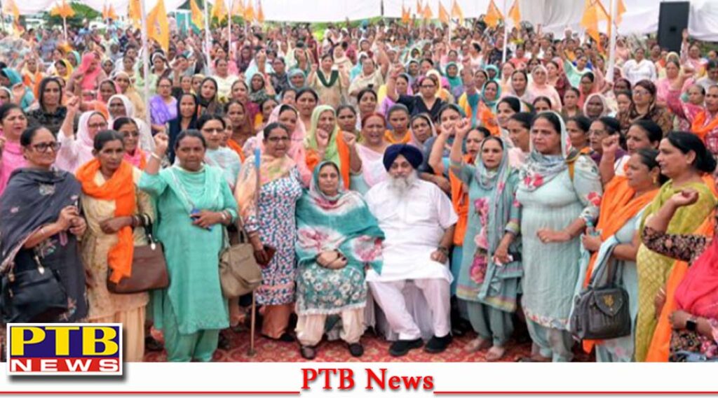 sukhbir-badal-congratulates-bibi-hargobind-kaur-on-being-appointed-as-the-president-women-wing-party-shiromani-akali-dal-punjab