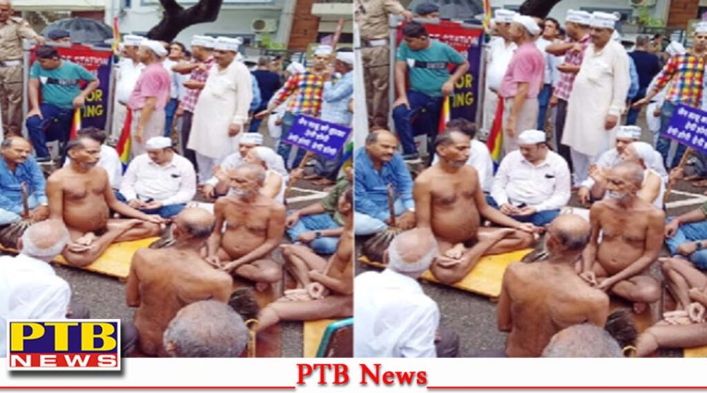 karnataka-jain-muni-murder-case-chandigarh-protest