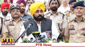 cm-bhagwant-mann-give-new-vehicles-to-punjab-police-fake-travel-agents-ruining-the-lives-of-youth
