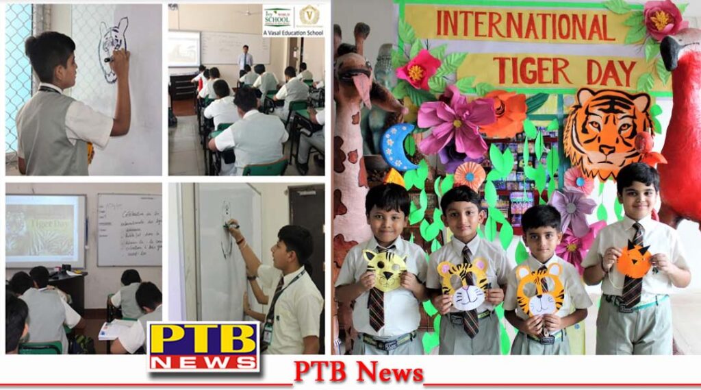 international-tiger-day-organized-at-ivy-world-school-jalandhar