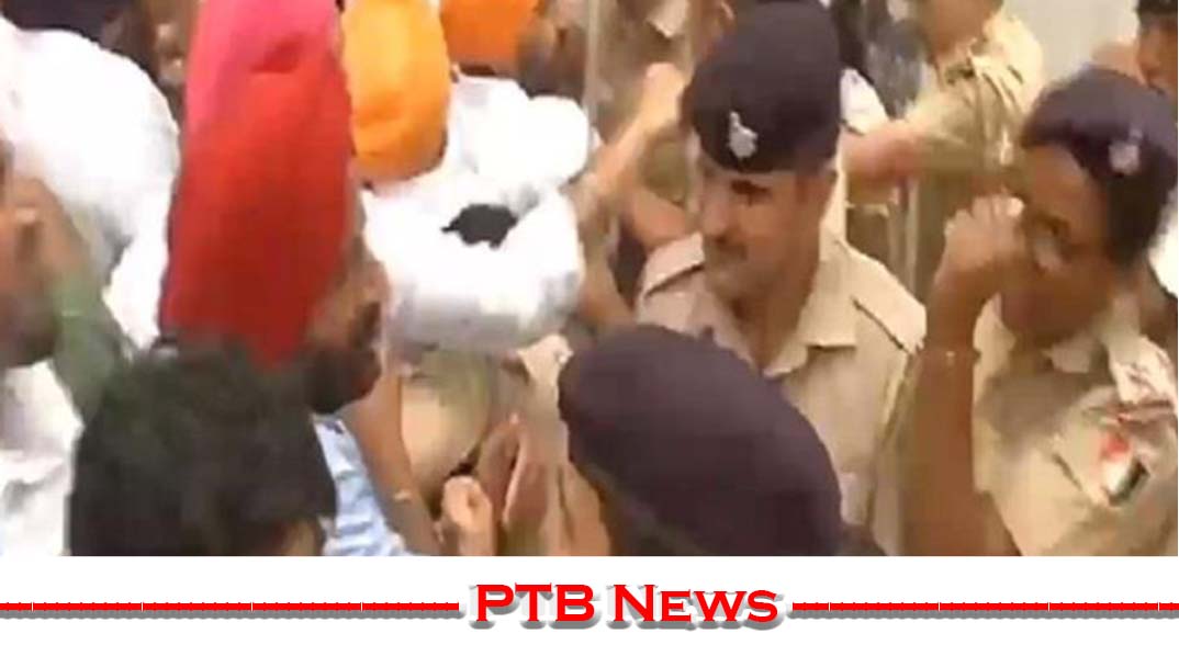 यूथ अकाली दल का पंजाब सरकार के खिलाफ बड़ा प्रदर्शन,हुई जमकर धक्का-मुक्की