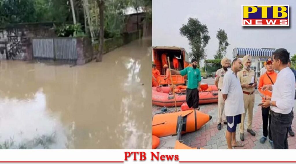 water-released-from-pong-and-bhakra-dams-flood-like-situation-many-districts-punjab-ndrf-teams-deployed