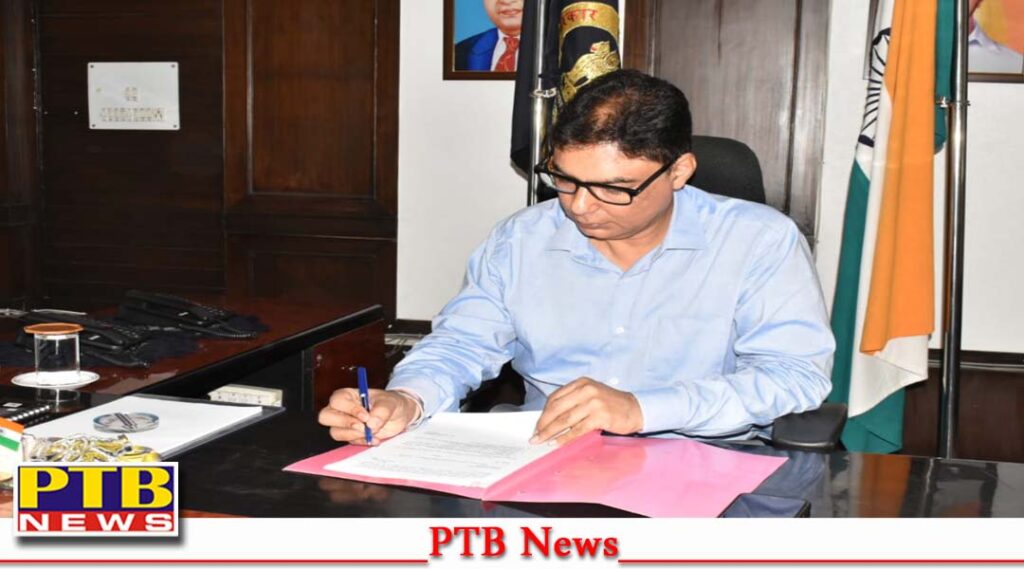 rishi-pal-singh-took-charge-as-the-new-commissioner-of-jalandhar-municipal-corporation