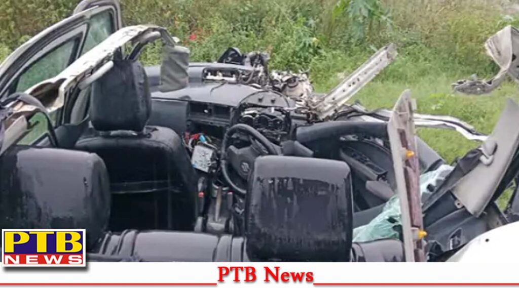 mishap-amritsar-pathankot-highway-naushahra-mjjha-singh-batala-desire-car-hit-tractor-trolley-3-friends-jalandhar-died-big-breaking-news