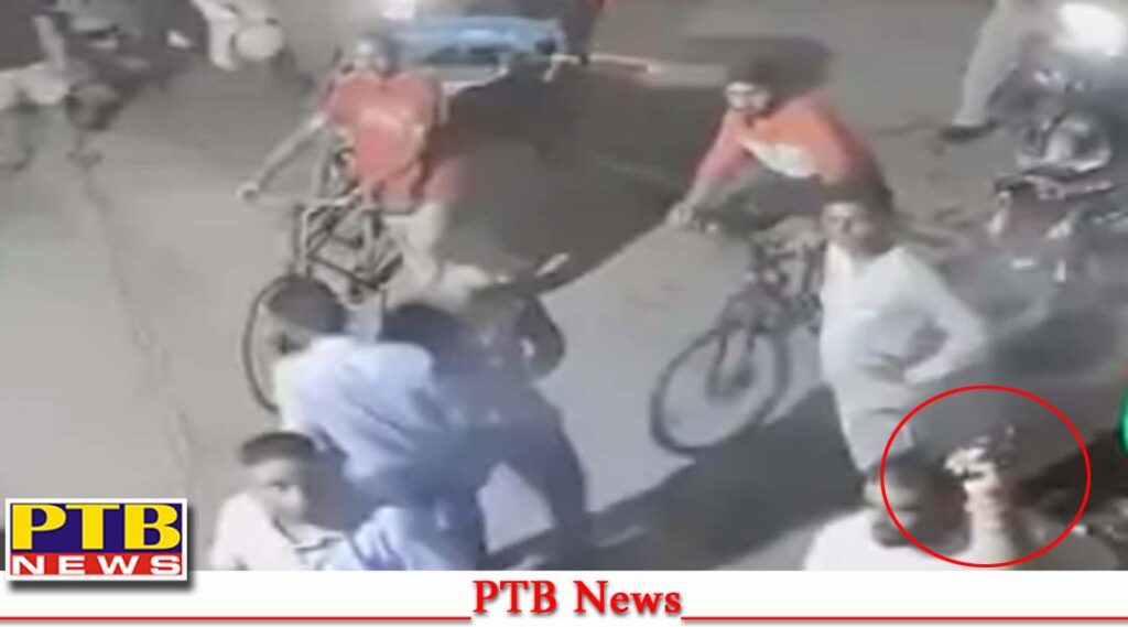 punjab-jalandhar-two-groups-clash-valmiki-gate-firing-ruckus-civil-hospital-police-chase-people-one-bullet-fire-gaurav-arora-injard-nikhil-arora-big-exclusive-news-friend-raman-arora-mla-jalandhar-cen