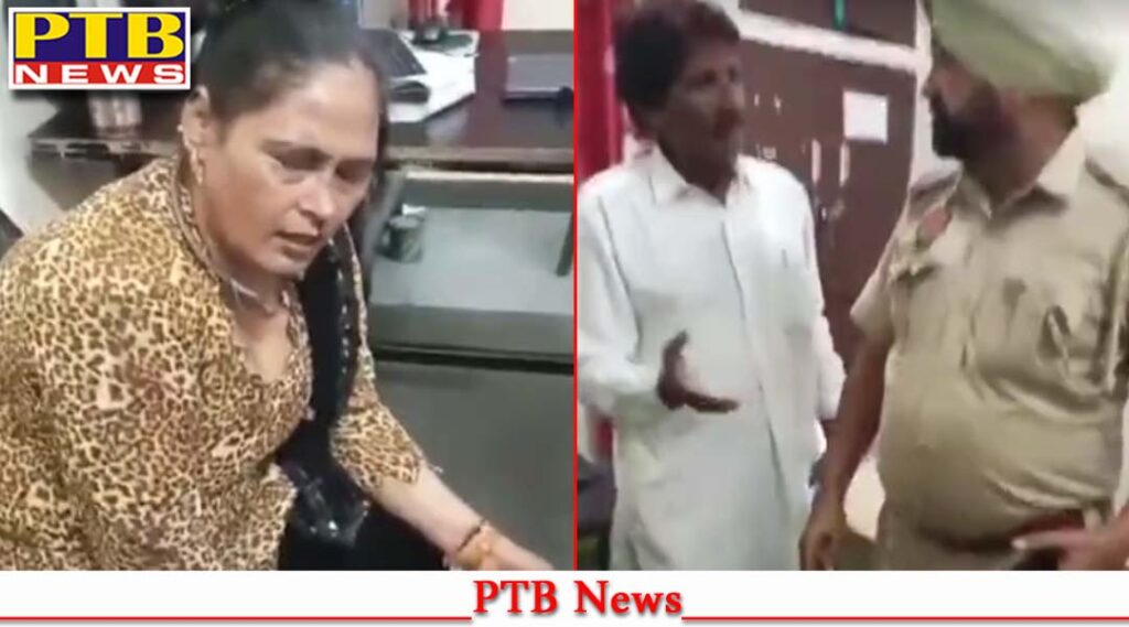punjab-jalandhar-uproar-among-women-inside-the-police-station-thana-rama-mandi-in-jalandhar