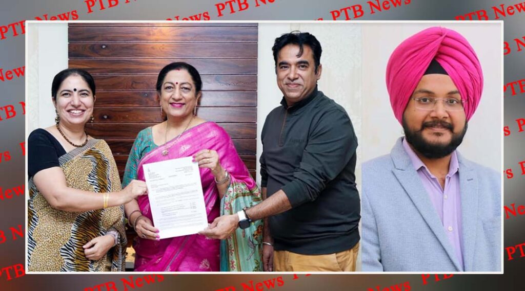 kmvs-principal-prof-atima-sharma-dwivedi-felicitates-faculty-members-for-procuring-indian-council-of-social-science-research-government-of-india-research-project