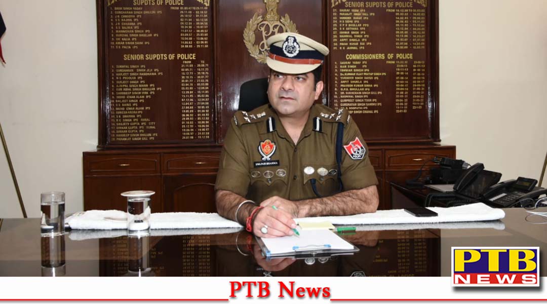 IPS Swanap Sharma ने संभाला जालंधर के नए पुलिस कमिश्नर का कार्यभार,