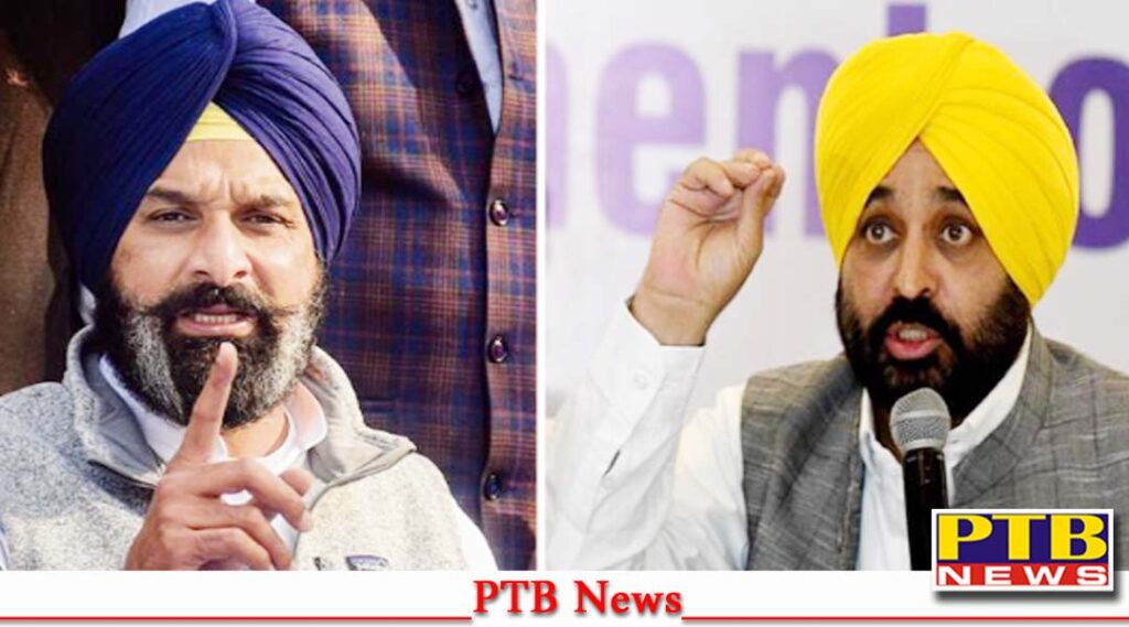 punjab-ludhiana-sultanpur-lodhi-firing-case-sad-leader-bikram-singh-majithia-angry-cm-bhagwant-singh-mann-reaction-gurdwara-sri-akal-bunga-sahib-case