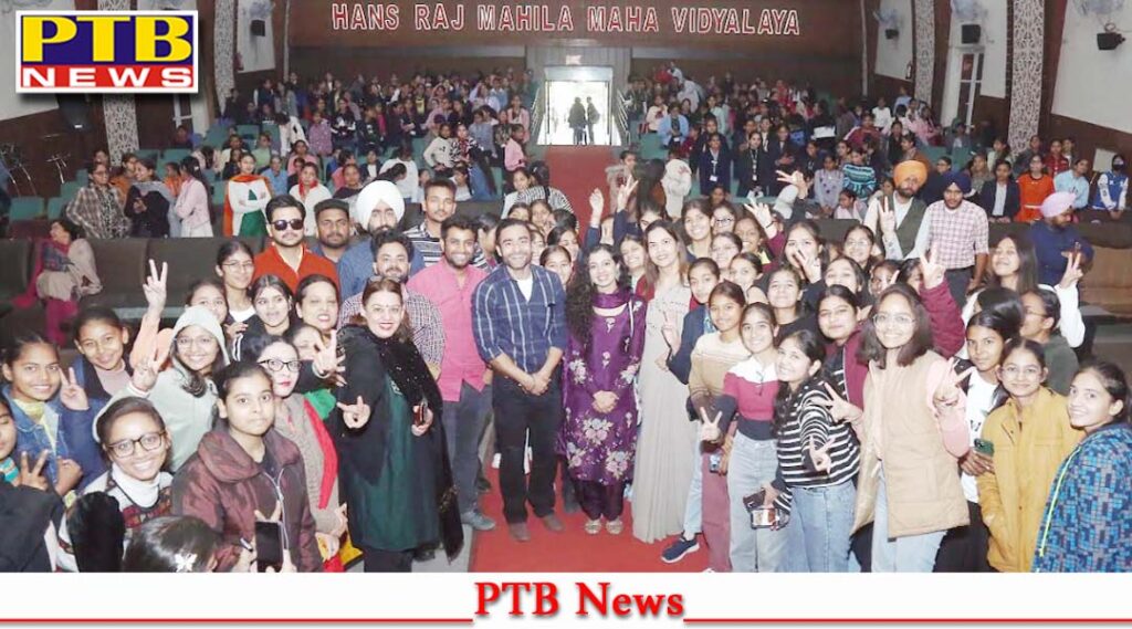 star-cast-of-raza-e-ishq-reached-hmv-college-jalandhar