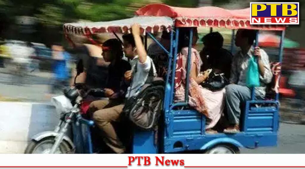 jalandhar-jyoti-chowk-traffic-police-and-market-commety-jalandhar-commissioner-ips-swapan-sharma-traffic-system-city-has-broken-down-does-not-have-a-driving-license-erickshaw-auto-rickshaw