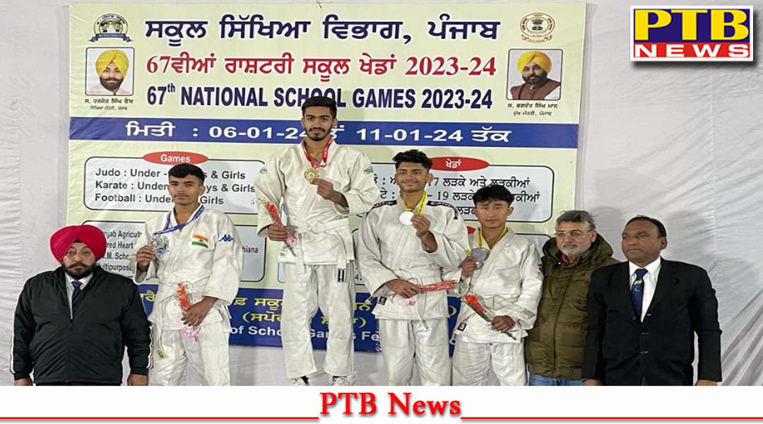 67वीं राष्ट्रीय स्कूल खेलों में लॉ ब्लॉसम्स के नकुल ने जूडो अंडर 19 (लड़के) में जीता गोल्ड,