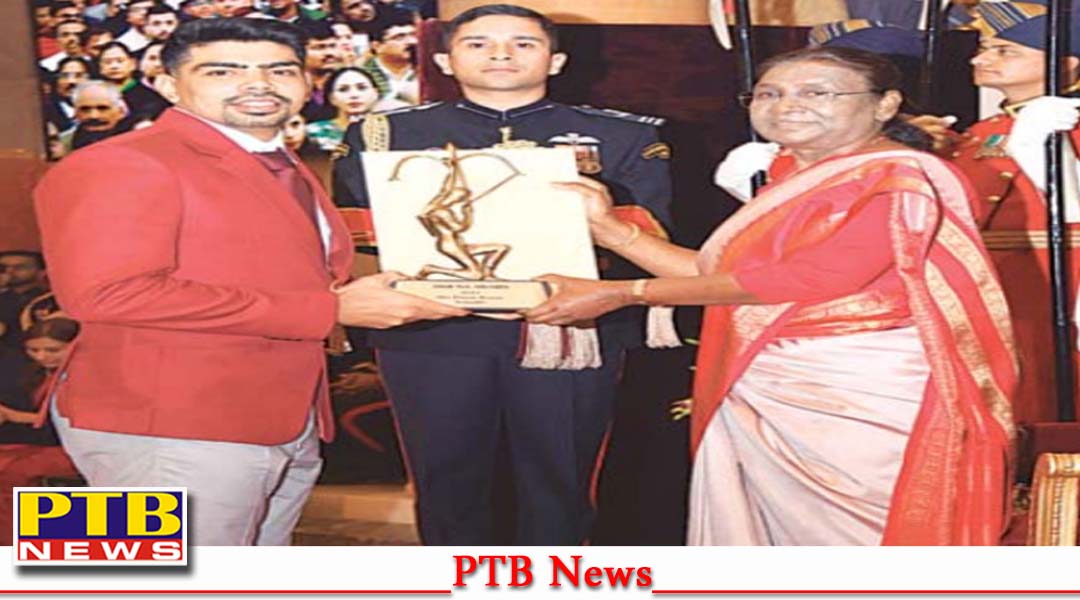 Chandigarh University के छात्र पवन को किया राष्ट्रपति Droupadi Murmu ने अर्जुन पुरस्कार से सम्मानित,