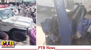 accident-in-moga-big-accident-pickup-lost-balance-hit-people-standing-at-bus-stop-three-died