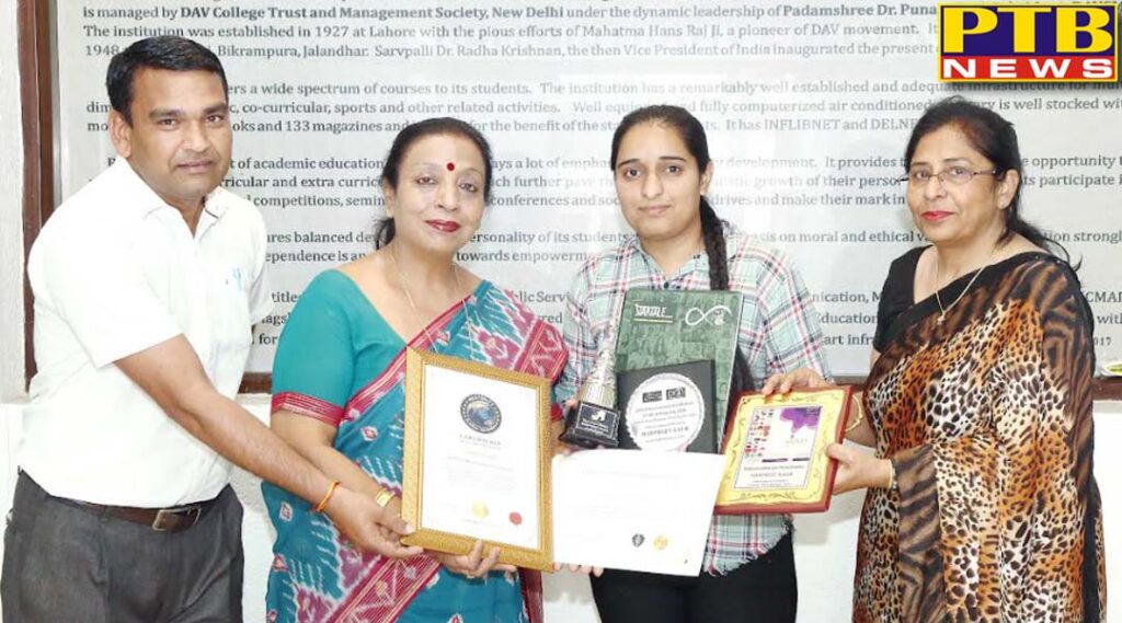 harpreet-kaur-of-ba-sem-vi-of-hmv-brought-glory-to-college