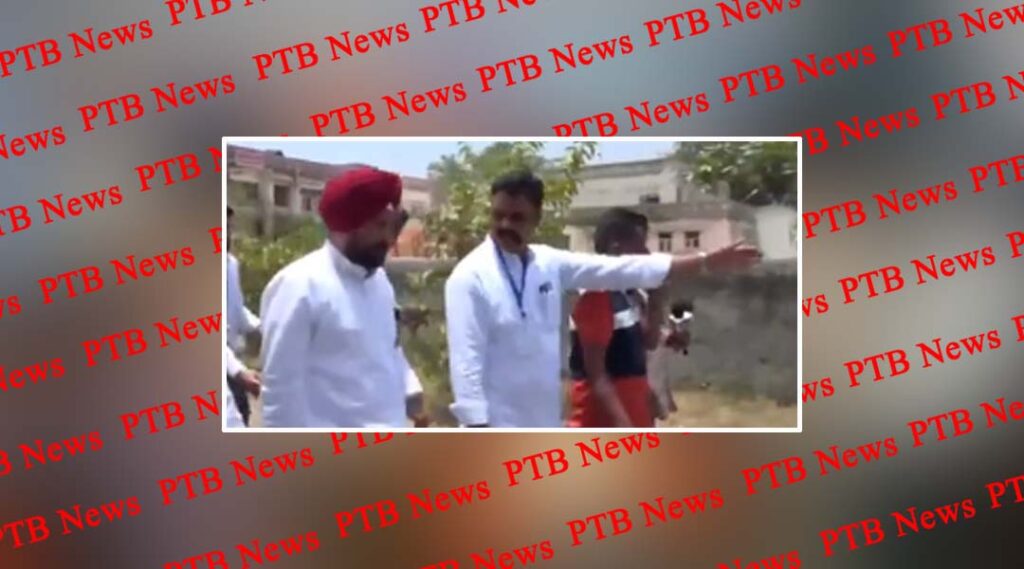 former-cm-charanjit-singh-channi-who-won-the-lok-sabha-election-arrived-to-receive-the-certificate-of-victory-and-also-hugged-the-opposition-candidate-balvinder-kumar