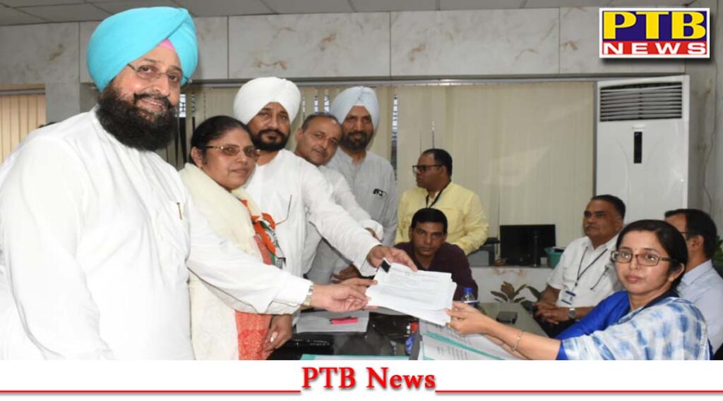 jalandhar-west-by-election-congress-candidate-surinder-kaur-nomination-today