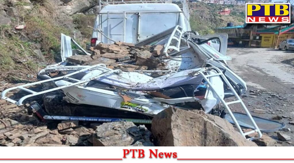 himachal-pardesh-weather-first-monsoon-rain-caused-devastation-landslides-in-many-places-vehicles-got-buried