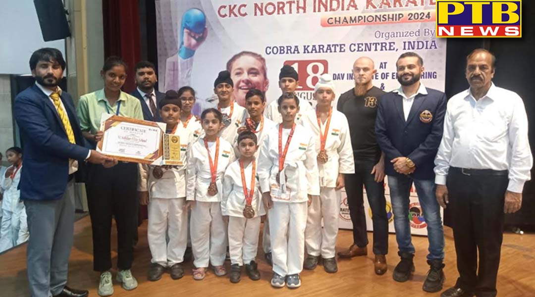 सेंट सोल्जर एलीट स्कूल, मोती बाग के विद्यार्थियों ने कराटे चैंपियनशिप में बिखेरा अपना जलवा,
