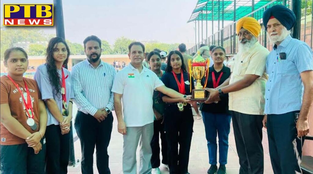 hmv-swimming-team-won-gold-medal